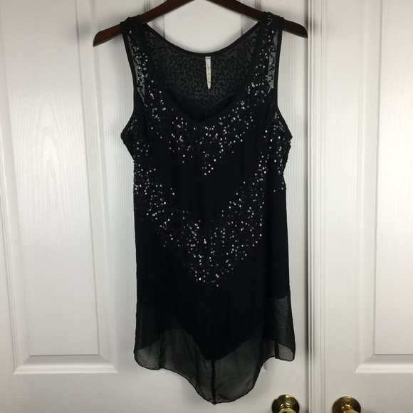 Willow & Clay Large V Neck Chevron Tunic - Picture 1 of 7